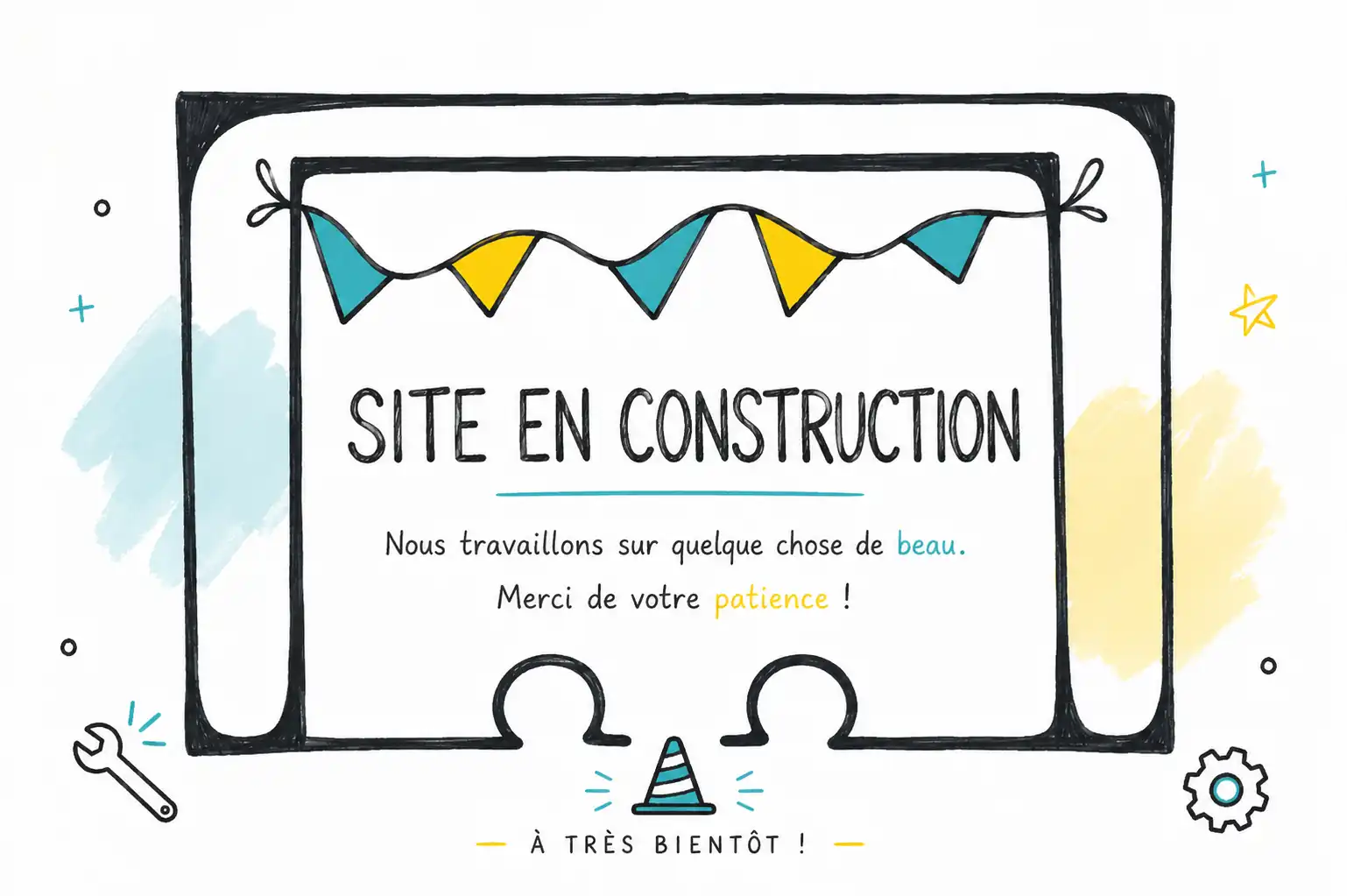 site en construction